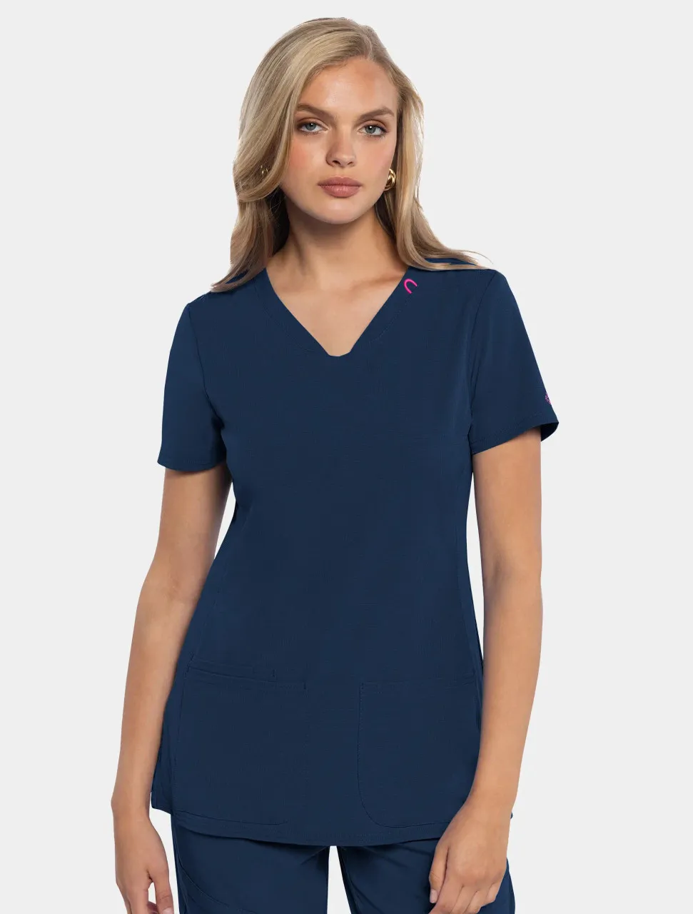 Med Couture Med Couture Amp Women's V-Neck Top #MC702