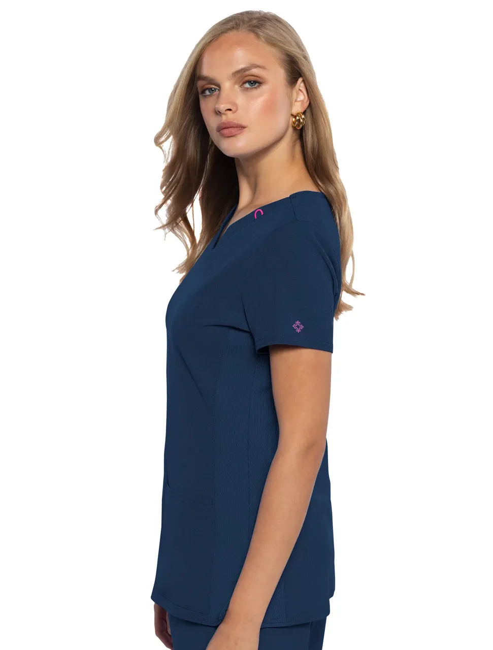 Med Couture Med Couture Amp Women's V-Neck Top #MC702