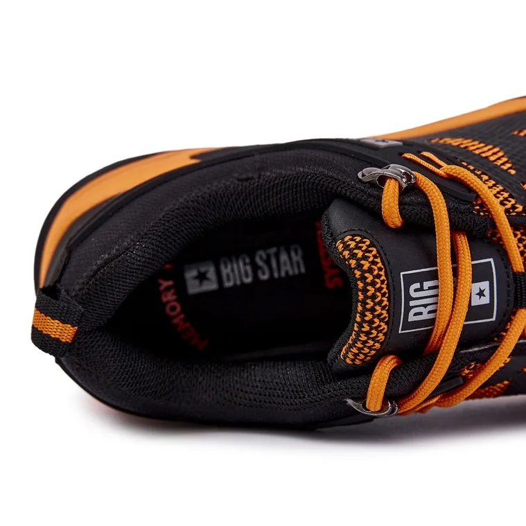 Men's Sport Shoes Trappers Memory Foam Big Star KK174107 Orange