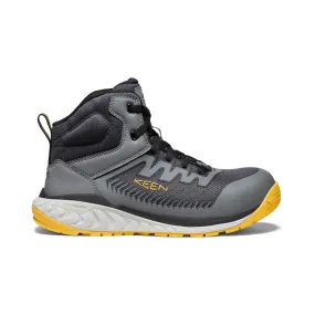 Men's Arvada Mid Work Sneaker (Carbon-Fiber Toe)  |  Black/Keen Yellow