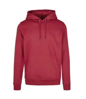 Mens heavyweight hoodie burgundy Build Your Brand