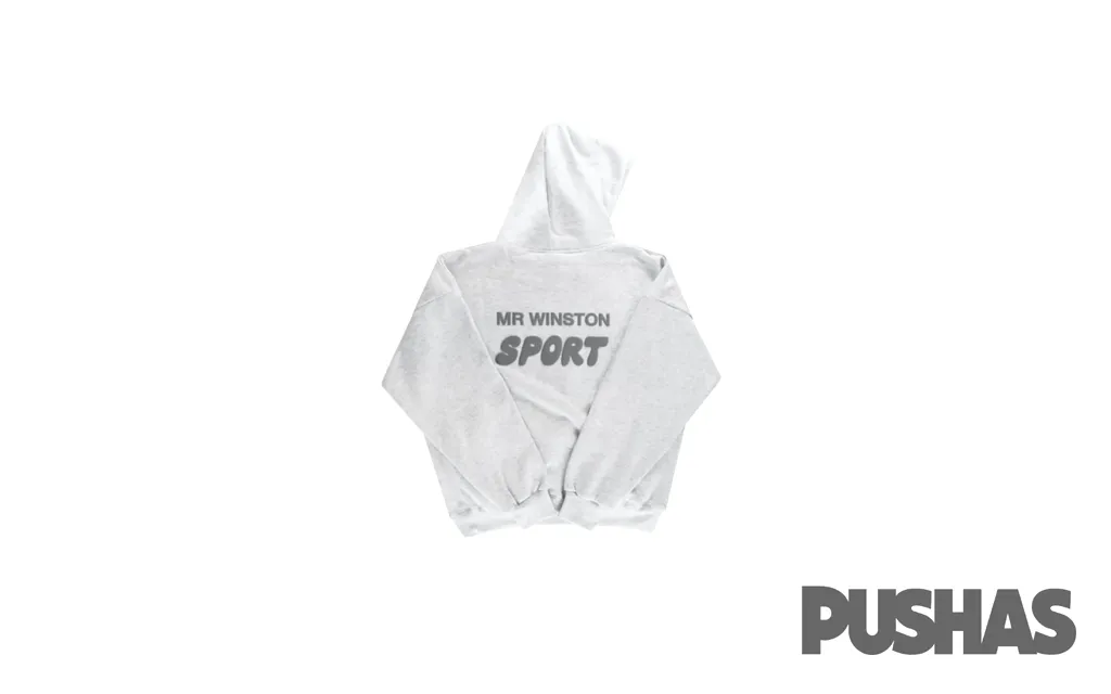 Mr Winston Puff Hoodie 'Soft Grey' (2022)