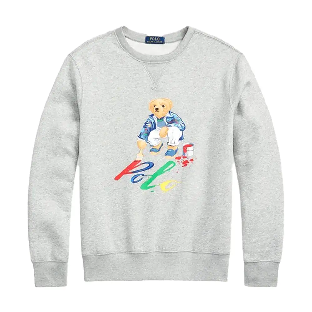 Polo Ralph Lauren Painter Bear Crewneck Sweater