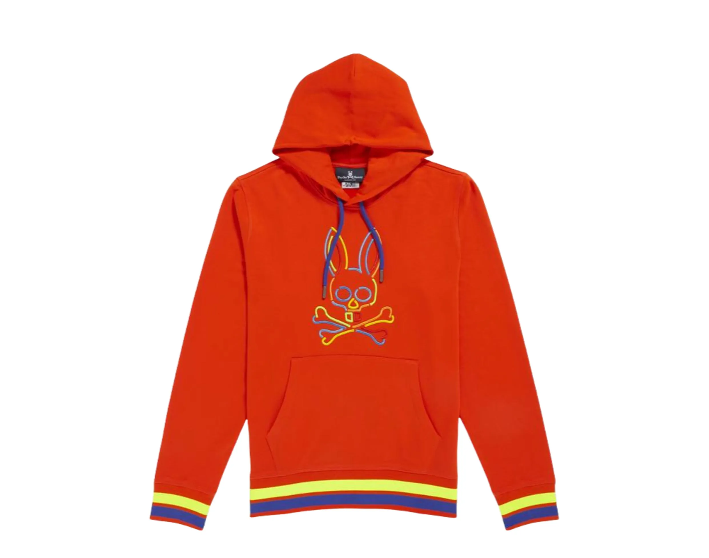 Psycho Bunny Barbon Neon Glow Men's Hoodie