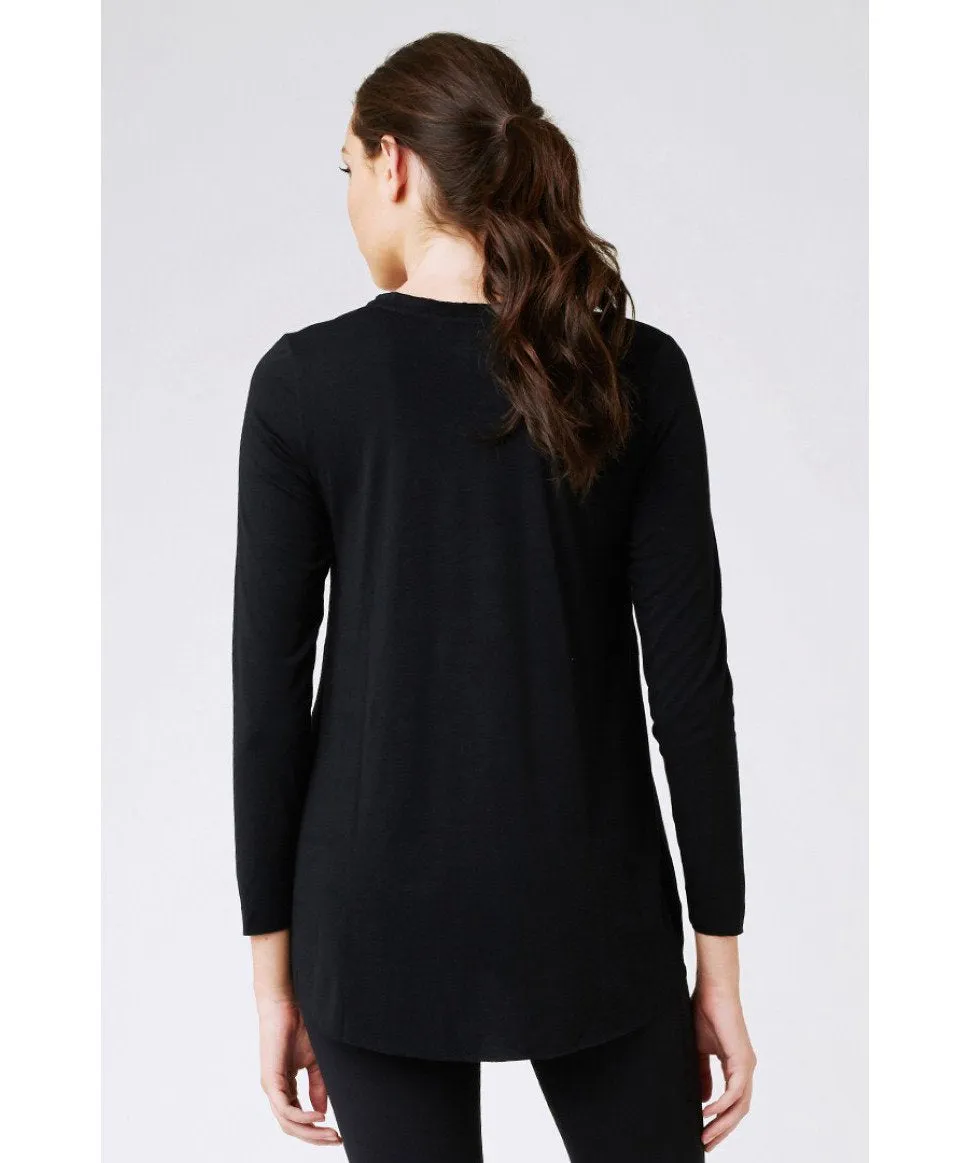 Raw Edge Nursing Top