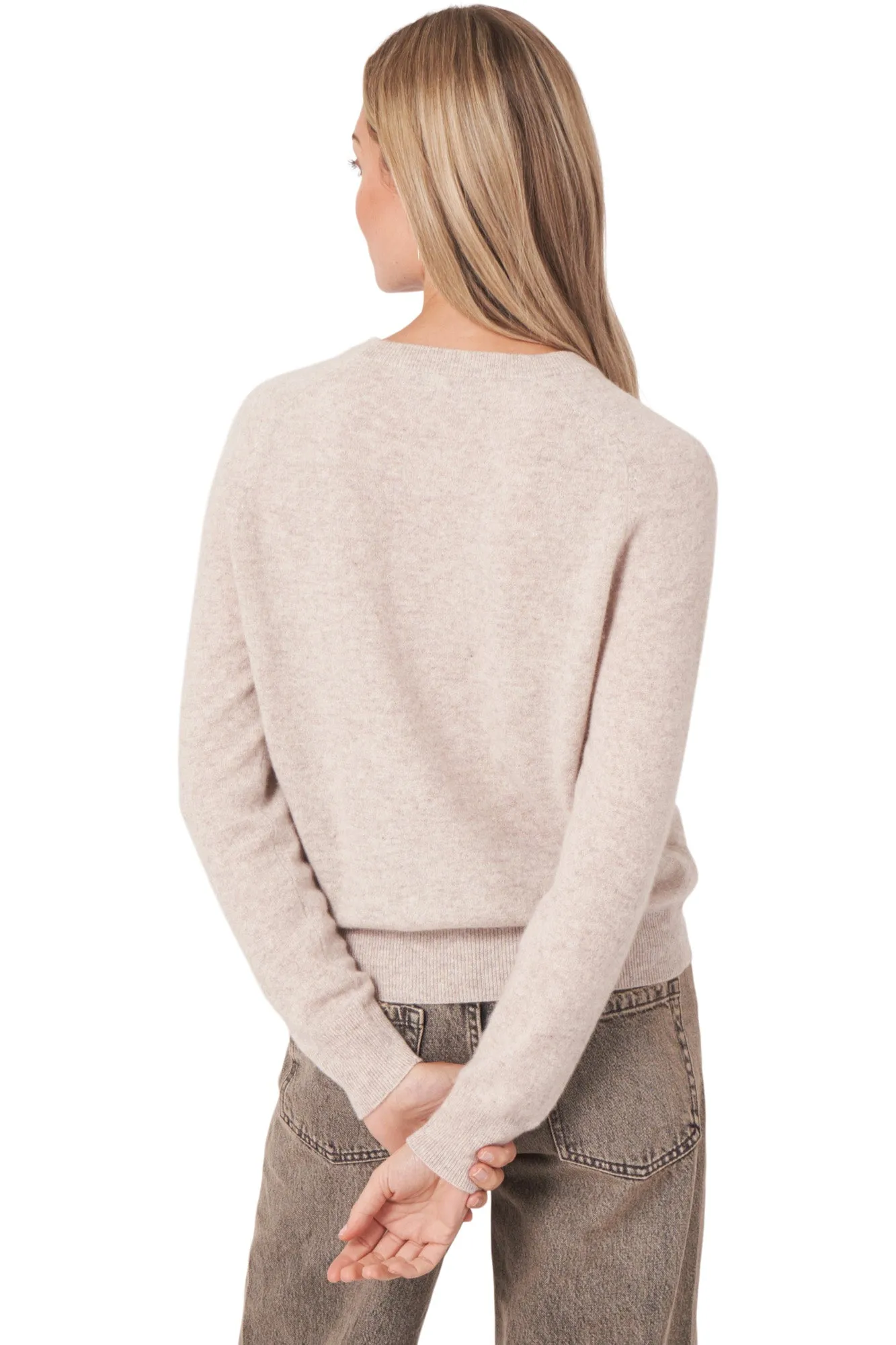 Repeat Cashmere Raglan Crewneck Sweater