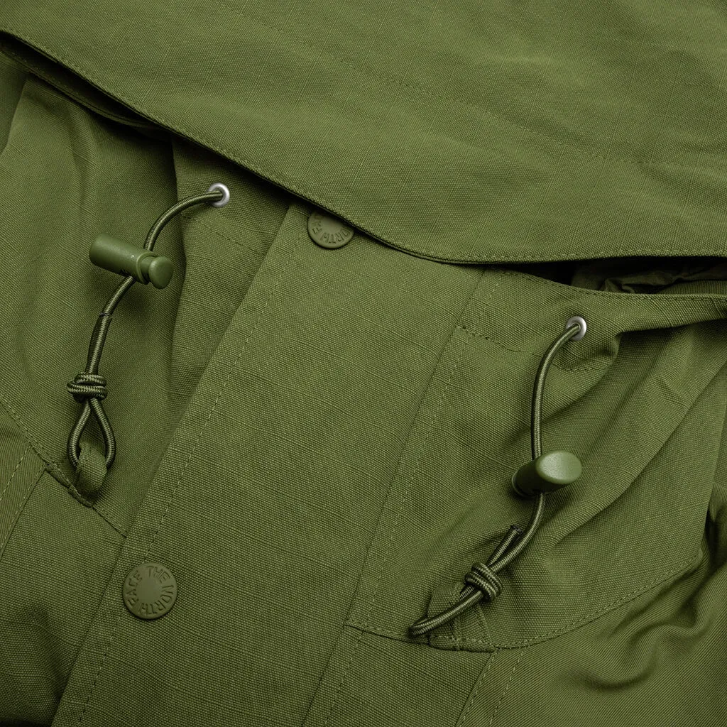 Ripstop Mountain Cargo Jacket - Forest Olive