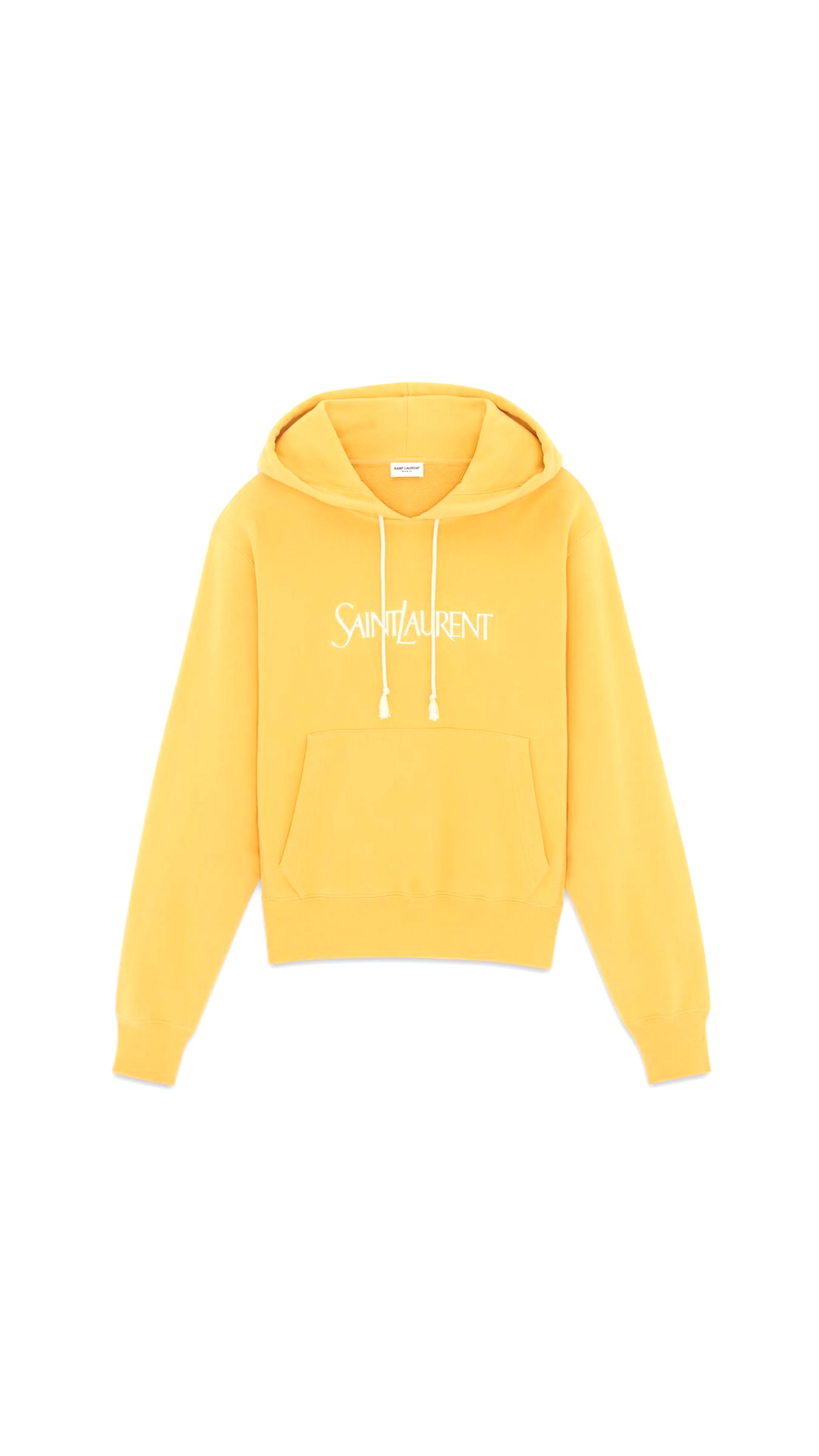 Saint Laurent Oversized Hoodie - Yellow