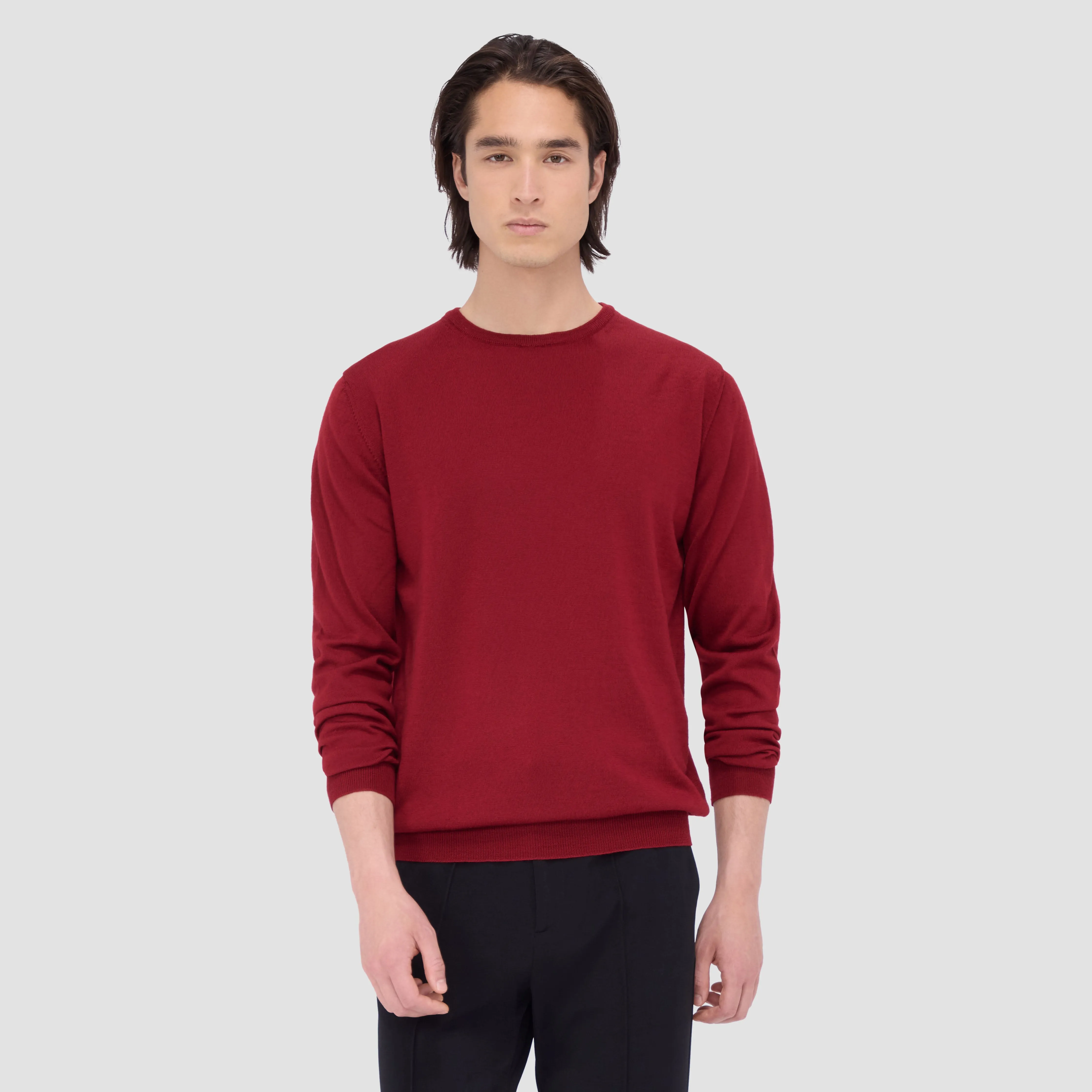 SCOTT Crew Neck Merino Sweater