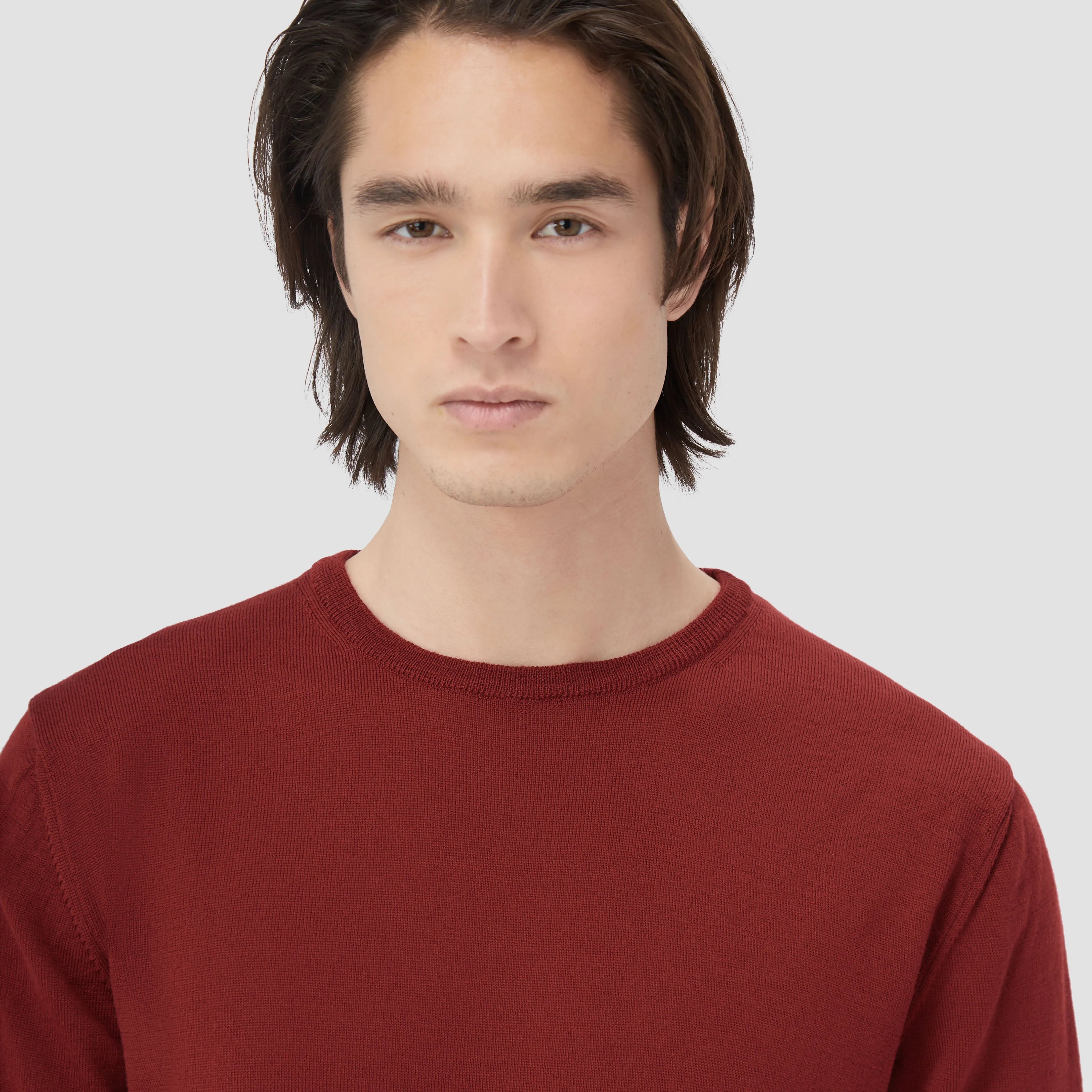 SCOTT Crew Neck Merino Sweater