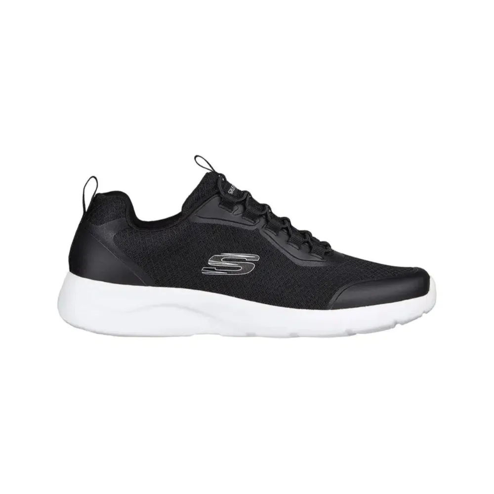 Skechers 894133 Mens Dynamite 2.0 Shoes Black And White