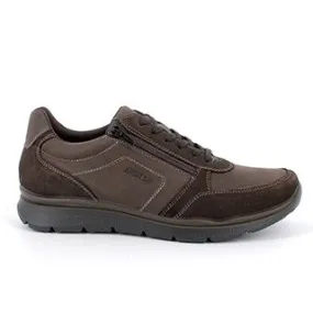 SNEAKERS ENVAL SOFT UOMO IN PELLE MARRONE SCURO 4717133