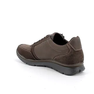 SNEAKERS ENVAL SOFT UOMO IN PELLE MARRONE SCURO 4717133