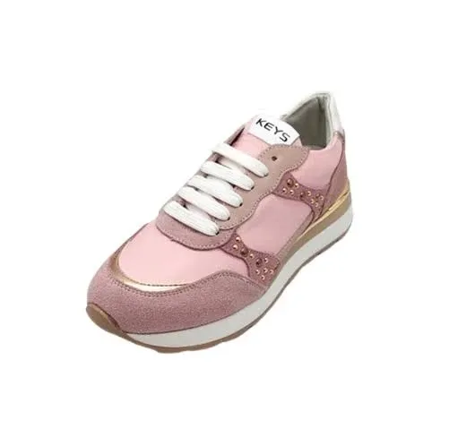 SNEAKERS KEYS DONNA PINK METAL CIPRIA K-6201 COD.6354