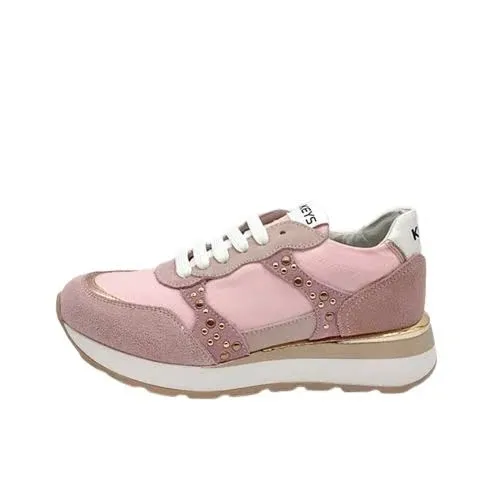 SNEAKERS KEYS DONNA PINK METAL CIPRIA K-6201 COD.6354