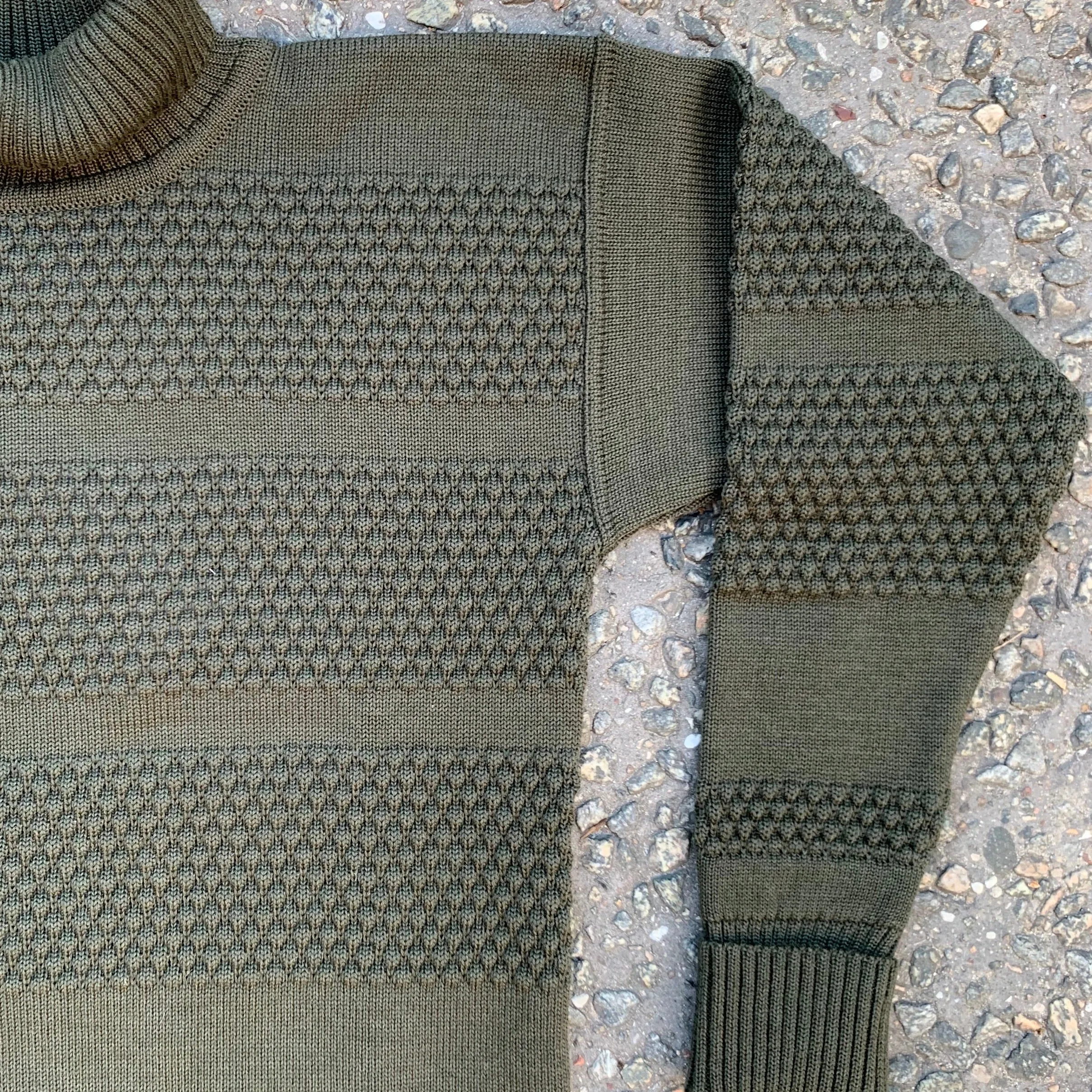 SNS - Fisherman Sweater (Bronze Green)