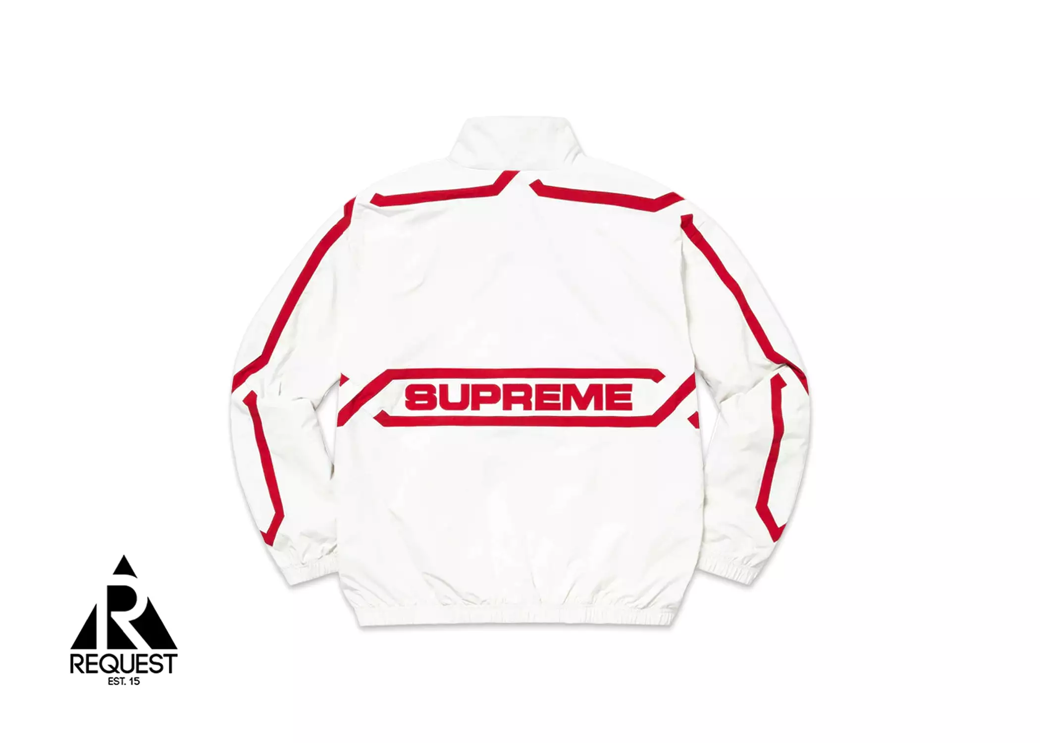 Supreme Inset Link Track Jacket “Light Grey”