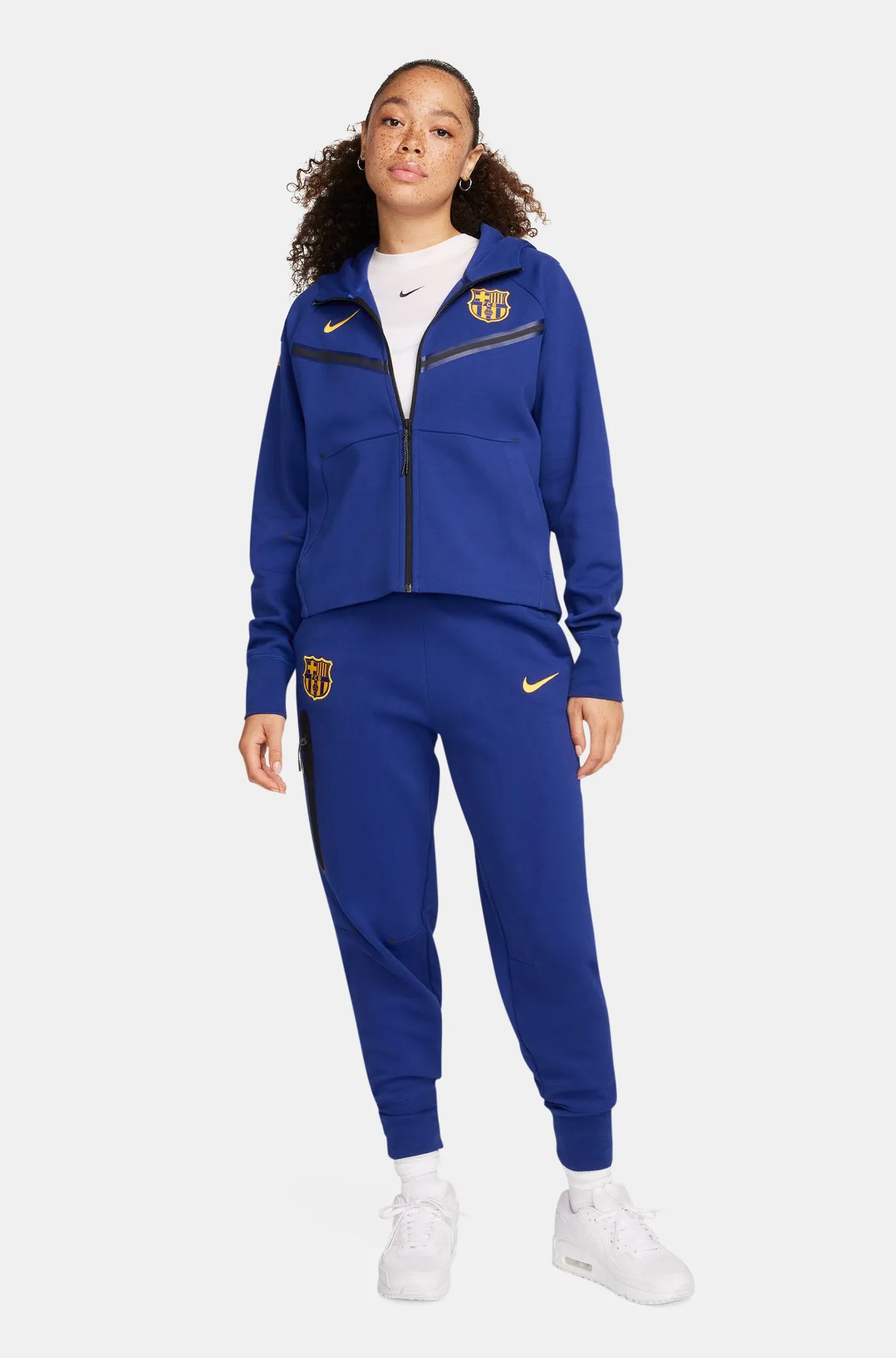 Tech jacket blue royal Bara Nike - Women's