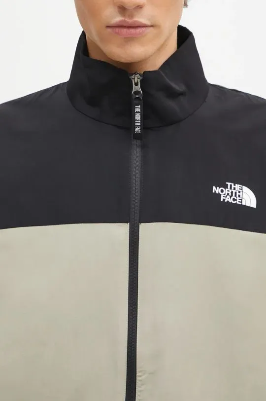 The North Face jacket Hmlyn Track Jacket men's gray color NF0A88XW5IF1