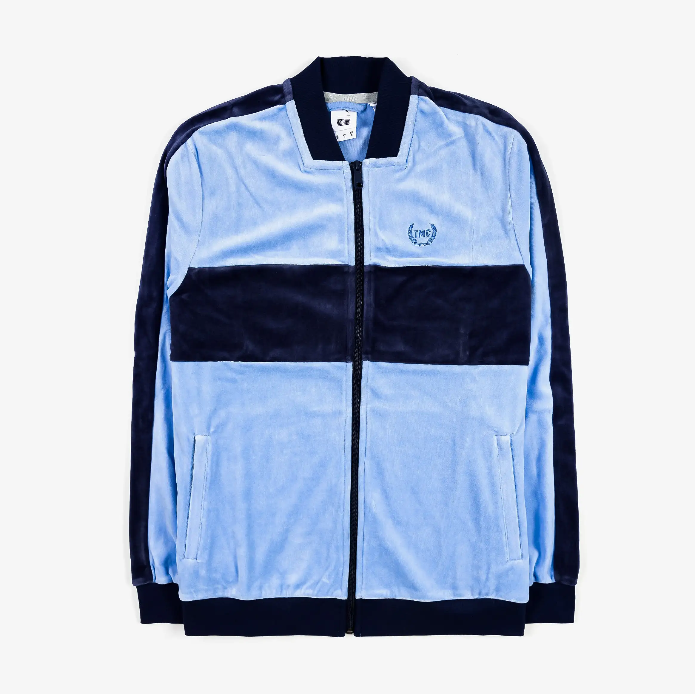 TMC All Star Velour Mens Jacket (Blue)