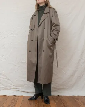 Vintage Taupe Trench Coat (S-L)