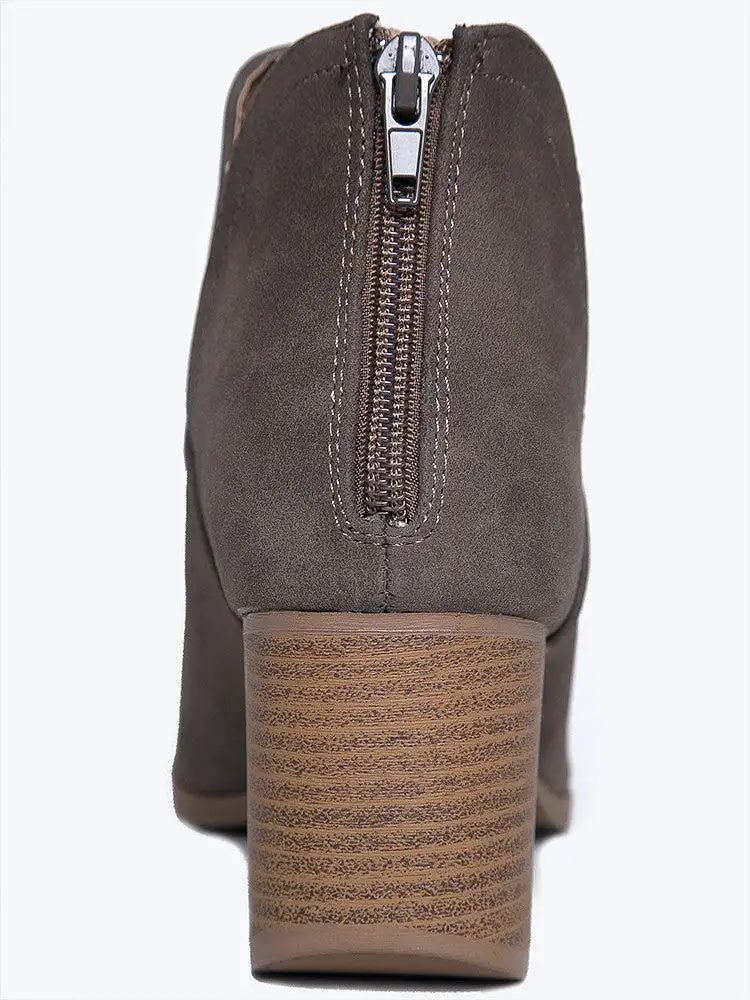 Western Low Ankle Bootie