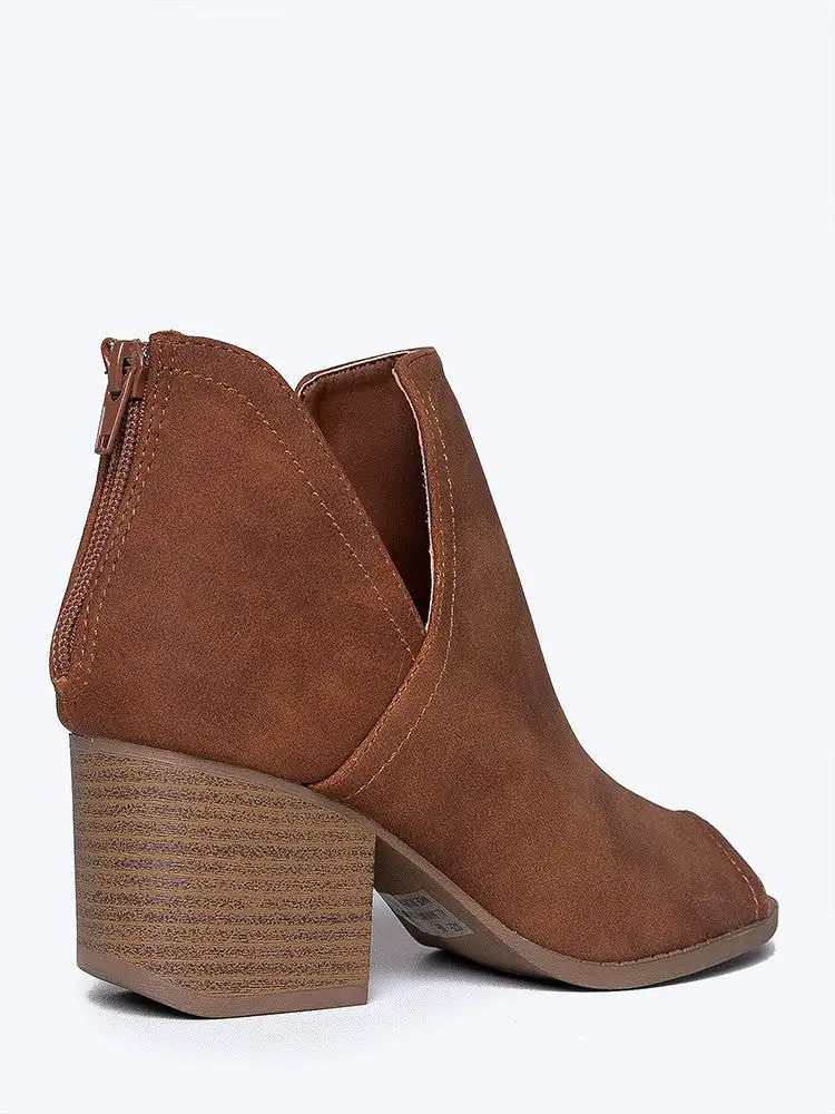 Western Low Ankle Bootie