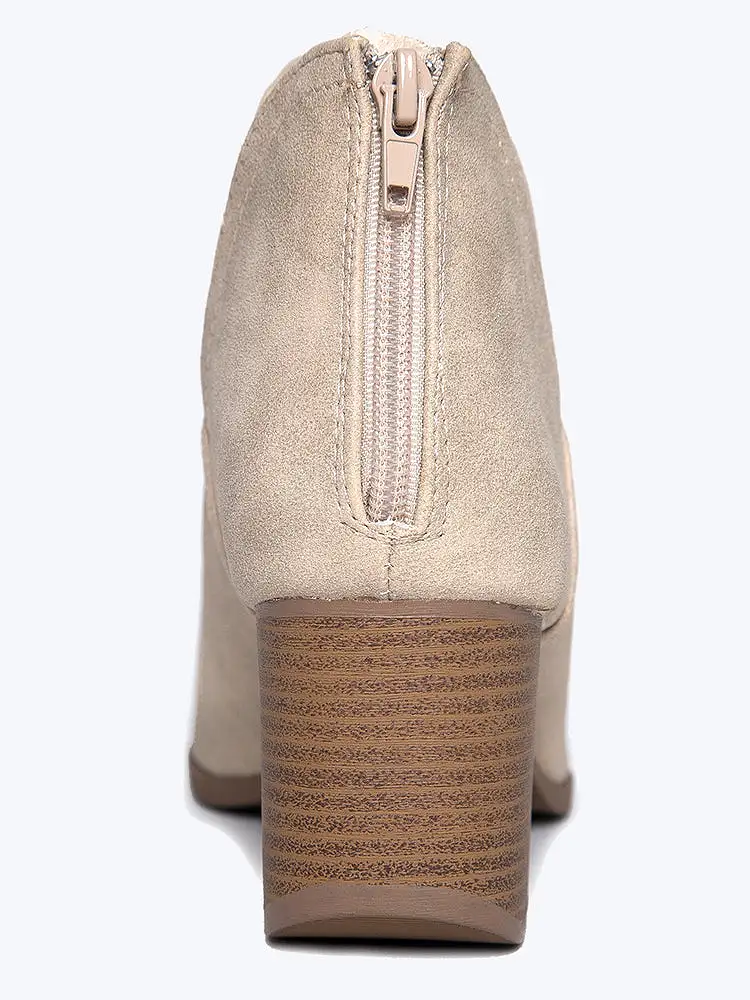 Western Low Ankle Bootie